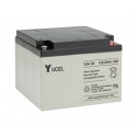 YUASA / YUCEL 12V - 24.0Ah - Y24-12 - AGM