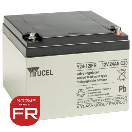 YUASA / YUCEL 12V - 24.0Ah  - Y24-12FR - AGM